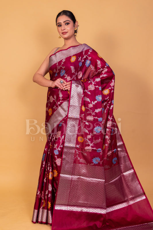 Chiniya Katan Soft Silk Banarasi Saree