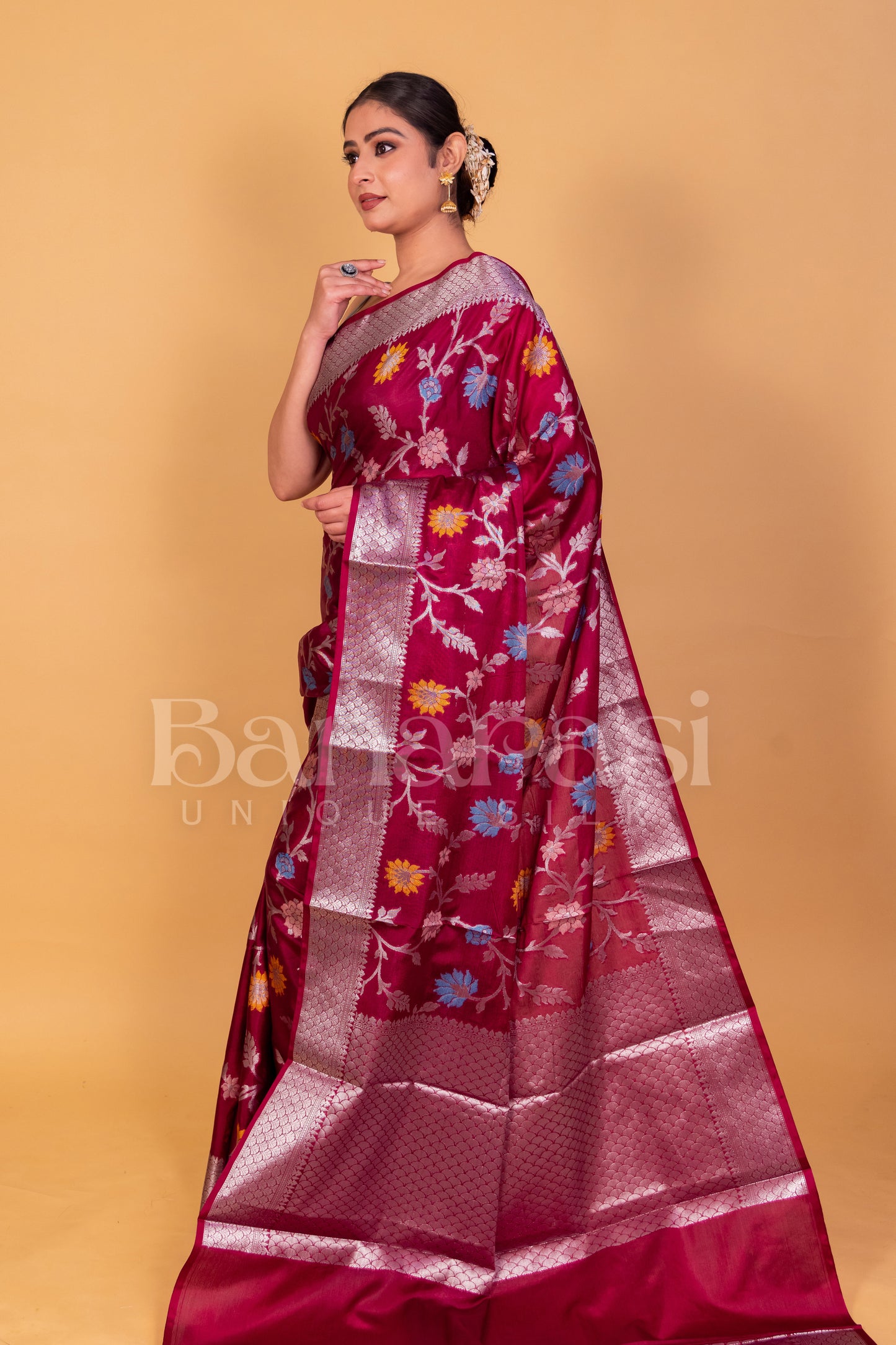 Chiniya Katan Soft Silk Banarasi Saree