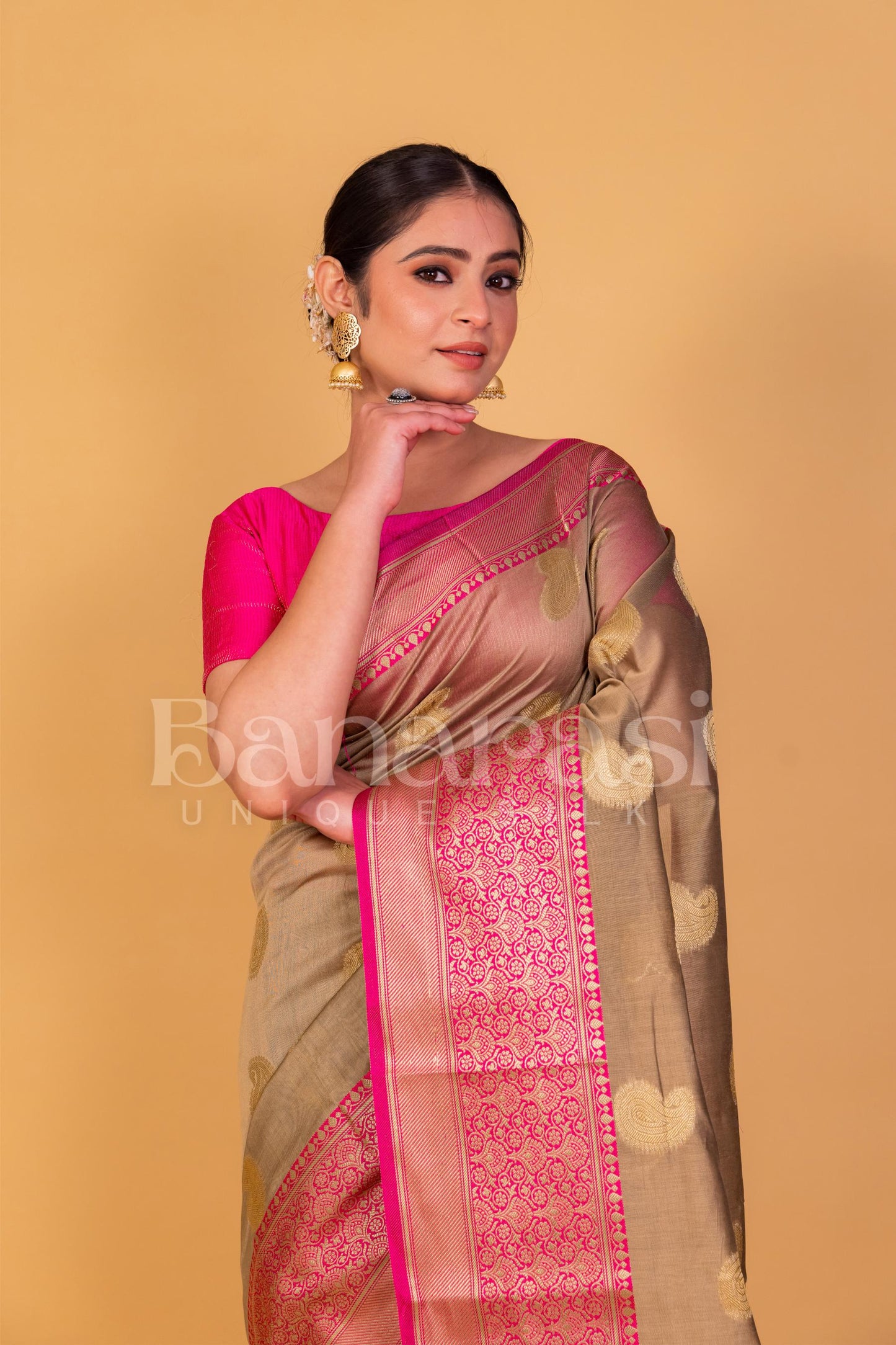 Banarasi Chanderi Saree