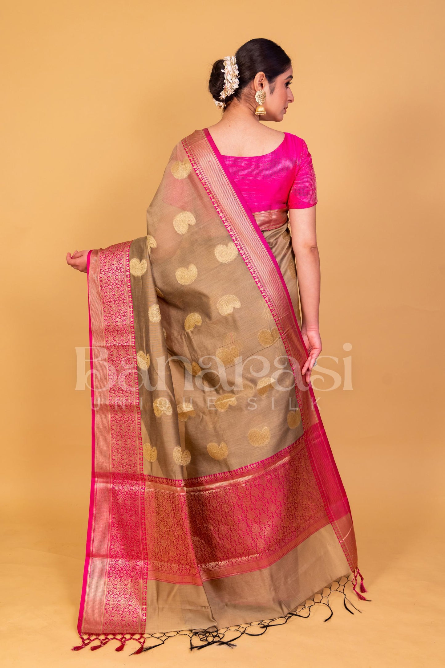 Banarasi Chanderi Saree