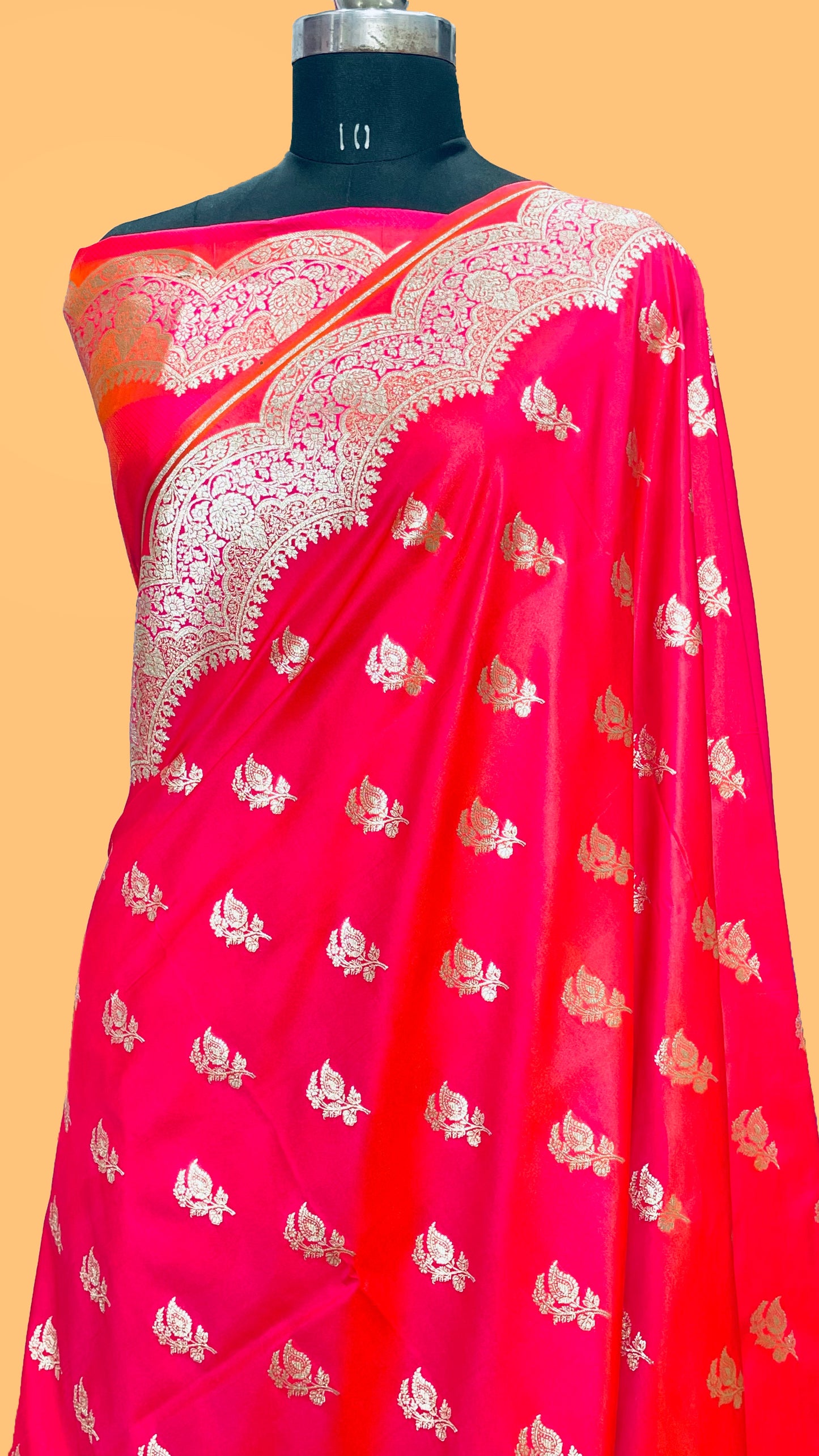 Murshoo Silk Handwoven Premium Banarasi Saree